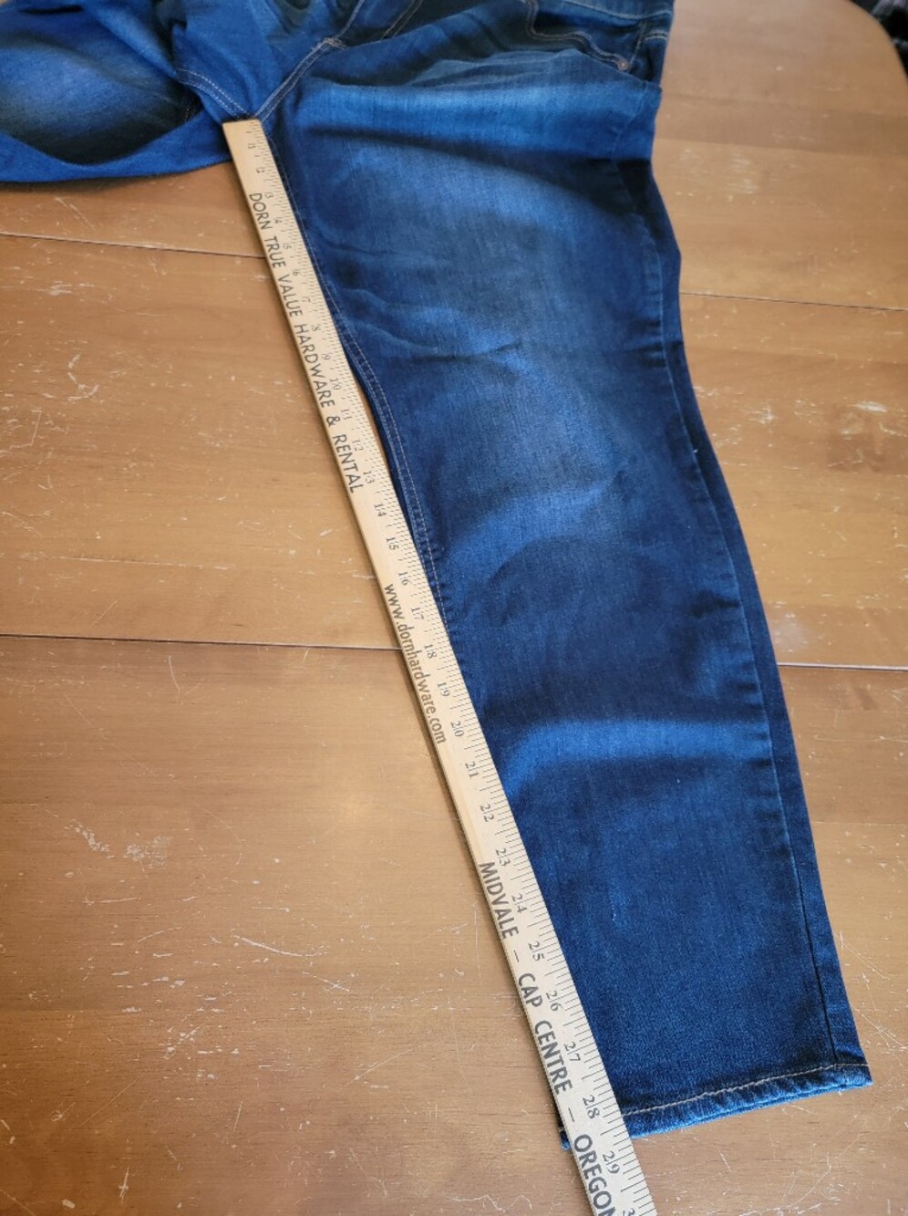 hippie laundry Women's Dark Blue Skinny Mid Rise Jeans Size 22 - Picture 9 of 11